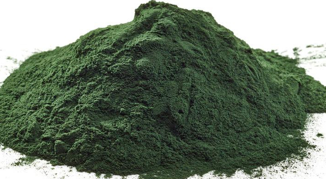 Polvo de espirulina orgánica 