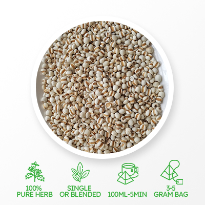 Té Blanqueador de Semillas de Coix