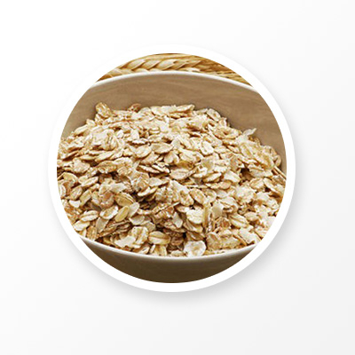 Polvo de harina de avena